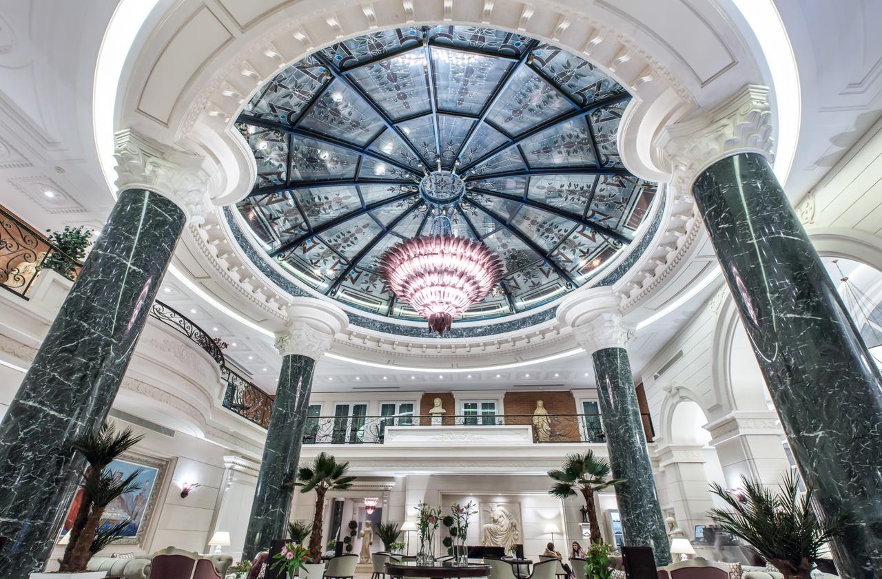 Xheko Imperial Luxury Hotel & Spa Tirana Exterior foto The lobby of the hotel